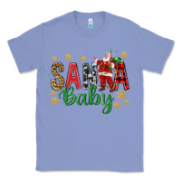 Colony Blue Santa Baby With Santa Classic Tee - BundleAndBundleShop