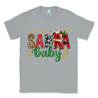 Heather Grey Santa Baby With Santa Classic Tee - BundleAndBundleShop