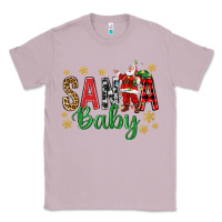 Lilac Santa Baby With Santa Classic Tee - BundleAndBundleShop