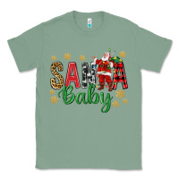 Sage Santa Baby With Santa Classic Tee - BundleAndBundleShop