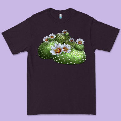 Blossfeldia Cactus Premium Tee Designed By Lillyallendesigns