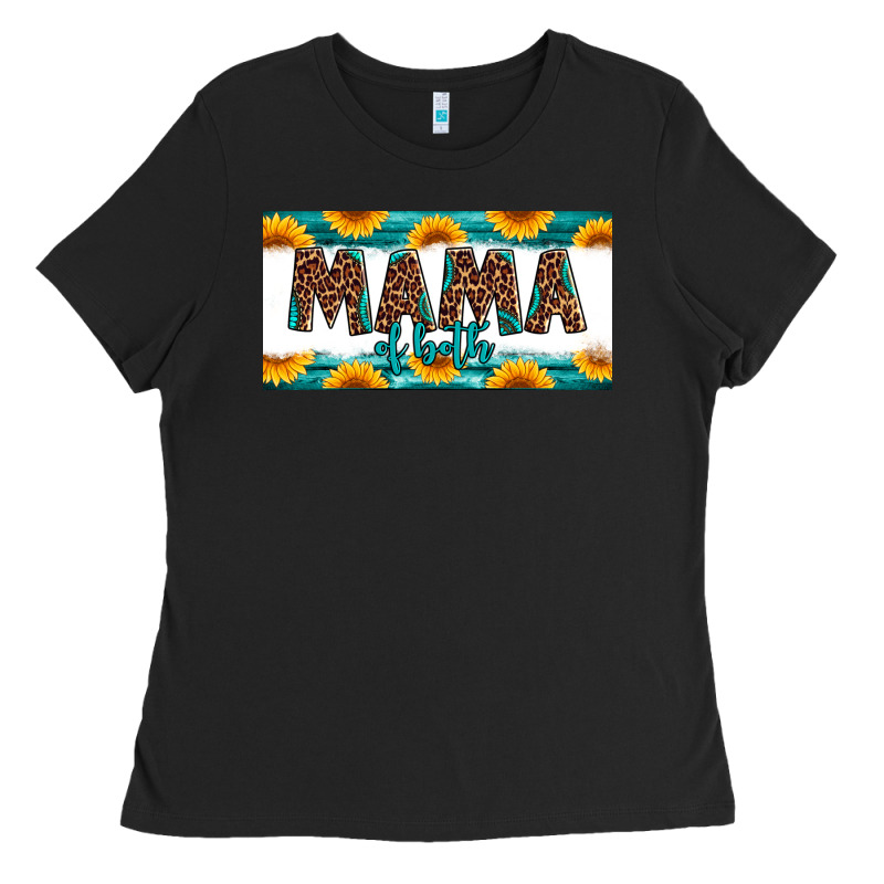 Mama Of Both License Plate Ladies Tee by Jasminsmagicworld | Teevron