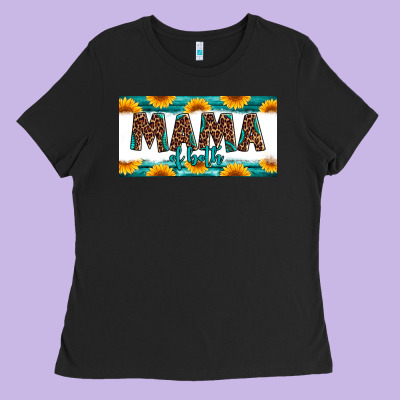 Mama Of Both License Plate Ladies Tee Designed By Jasminsmagicworld