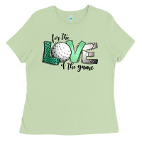 Matcha for the love of the game golf Ladies Tee - Jasminsmagicworld