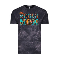 Cloud Black Western Rodeo Mom Vintage Tee - BundleAndBundleShop