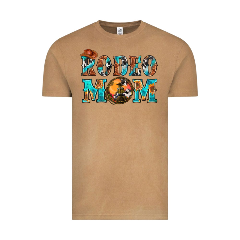 Western Rodeo Mom Vintage Tee by BundleAndBundleShop | Teevron
