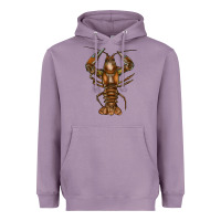Lavender Crawfish Heavyweight Hoodie - FaDigitalArtStudio