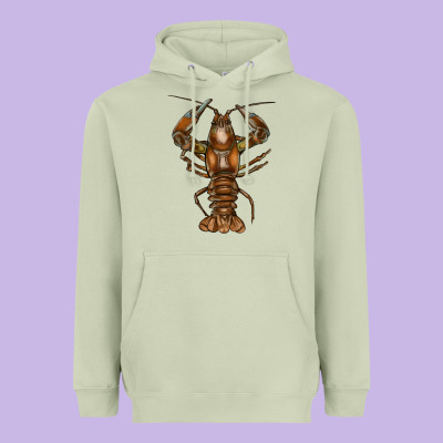 Crawfish Heavyweight Hoodie Designed By Fadigitalartstudio