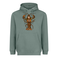 Sage Crawfish Heavyweight Hoodie - FaDigitalArtStudio