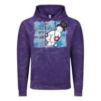 Cloud Purple how snowflakes are made winter christmas Vintage Hoodie - MaliasSmallBusiness