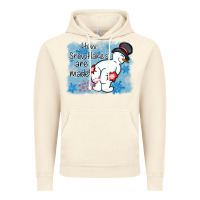 Vintage Artic how snowflakes are made winter christmas Vintage Hoodie - MaliasSmallBusiness