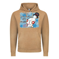 Vintage Camel how snowflakes are made winter christmas Vintage Hoodie - MaliasSmallBusiness