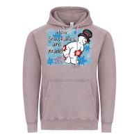 Vintage Zinc how snowflakes are made winter christmas Vintage Hoodie - MaliasSmallBusiness