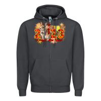 Smoke chinese new year 2023 rabbit year Zipper Hoodie - CowGirlArtShop