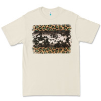 Bone leopard cowhide pattern background Premium Tee - Jasminsmagicworld
