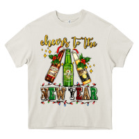 Cream cheers to the new year with beers Heavy Core Tee - AdoDesignShop