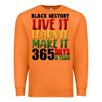 Carrot black history live it Premium Sweatshirt - FaDigitalArtStudio