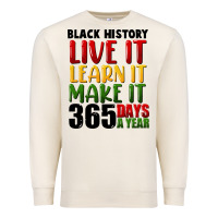 Sandshell black history live it Premium Sweatshirt - FaDigitalArtStudio