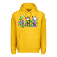 Lemon mardi gras nurse Premium Hoodie - OliviaCreatesArt