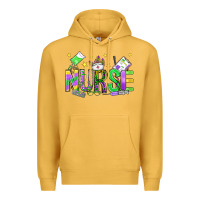 Mustard mardi gras nurse Premium Hoodie - OliviaCreatesArt