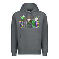Rock mardi gras nurse Premium Hoodie - OliviaCreatesArt