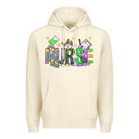 Sandshell mardi gras nurse Premium Hoodie - OliviaCreatesArt