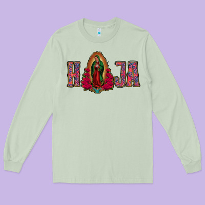 Hija Lady Of Guadalupe Long Sleeve Tee Designed By Bettercallsaul