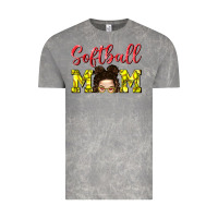 Cloud Rock Softball Mom Vintage Tee - BundleAndBundleShop