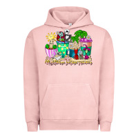 Pigment Salmon nightmare before summer coffee cups Urban Hoodie - CowhideDigitalArt