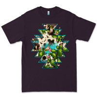 Plum aztec  cowhide cactus gemstone Premium Tee - JahusDesignShop