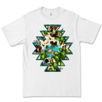 White aztec  cowhide cactus gemstone Premium Tee - JahusDesignShop