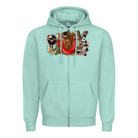 Seafoam joy Zipper Hoodie - CowGirlArtShop