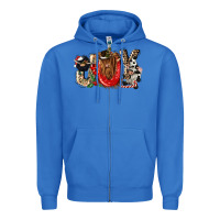 True Royal joy Zipper Hoodie - CowGirlArtShop