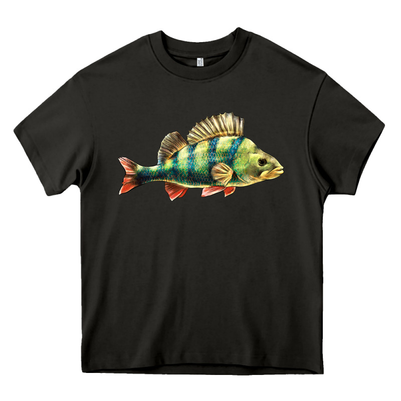 Perch Fish Heavy Core Tee by LillyAllenDesigns | Teevron