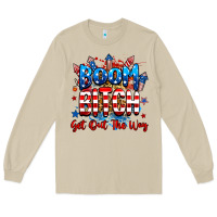 Mushroom boom bitch get out the way Long Sleeve Tee - RanaPortraitStore