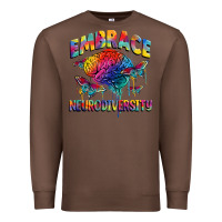 Chestnut Embrace neurodiversity Autism Premium Sweatshirt - FaDigitalArtStudio