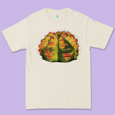 Gymnocalycium Variegated Cactus Premium Tee Designed By Lillyallendesigns