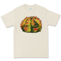 Bone Gymnocalycium Variegated Cactus Premium Tee - LillyAllenDesigns