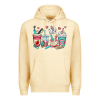 Pina Colada teacher coffee cups Premium Hoodie - OliviaCreatesArt