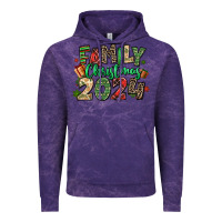 Cloud Purple family christmas 2024 Vintage Hoodie - MaliasSmallBusiness