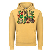 Vintage Mustard family christmas 2024 Vintage Hoodie - MaliasSmallBusiness