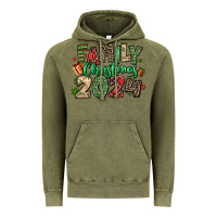 Vintage Olive family christmas 2024 Vintage Hoodie - MaliasSmallBusiness