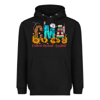 Black CMA Certified Medical Assistant Heavyweight Hoodie - FaDigitalArtStudio