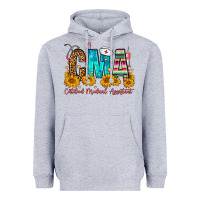 Heather Grey CMA Certified Medical Assistant Heavyweight Hoodie - FaDigitalArtStudio