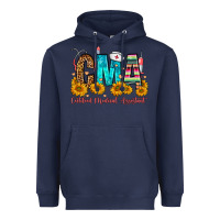 Navy CMA Certified Medical Assistant Heavyweight Hoodie - FaDigitalArtStudio