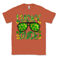 Copper Lucky Dude St Patricks Classic Tee - BundleAndBundleShop