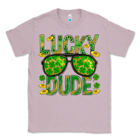 Lilac Lucky Dude St Patricks Classic Tee - BundleAndBundleShop