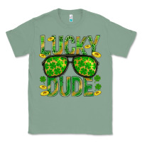 Sage Lucky Dude St Patricks Classic Tee - BundleAndBundleShop