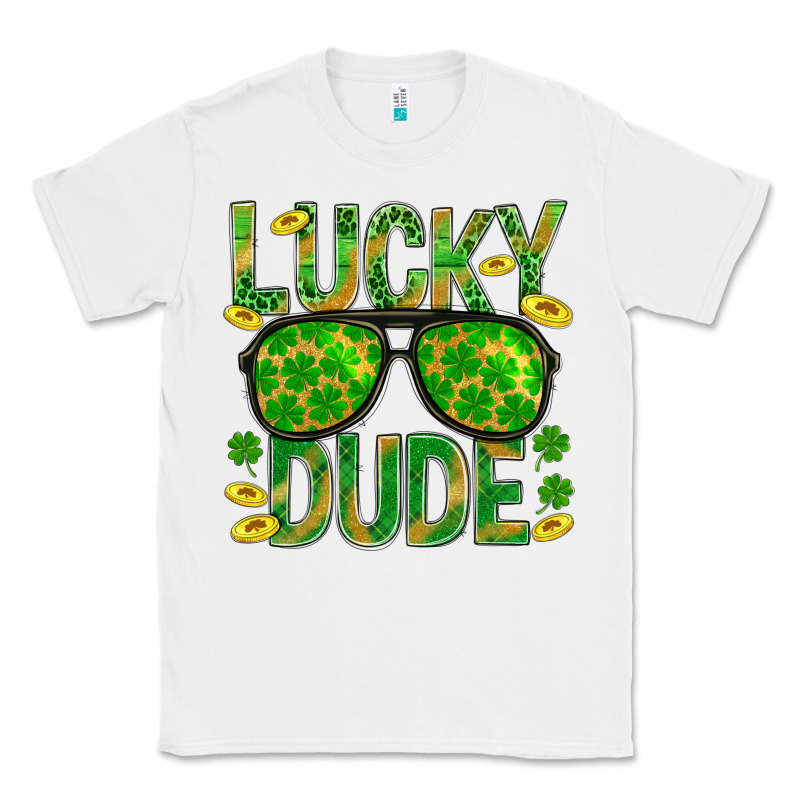 Lucky Dude St Patricks Classic Tee by BundleAndBundleShop | Teevron