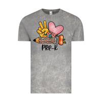 Cloud Rock peace love pre k Vintage Tee - JahusDesignShop